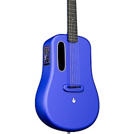 Blemished LAVA MUSIC ME 3 38" Acoustic-Electric Guitar With Space Bag Level 2 Blue 197881091781