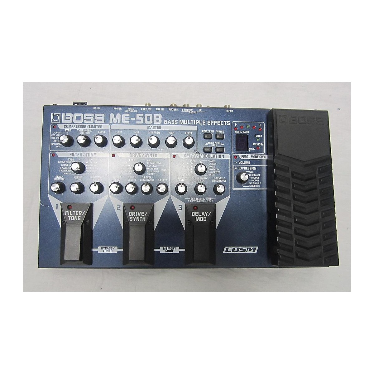 Used Boss ME50B Bass Multi Bass Effect Pedal Guitar Center