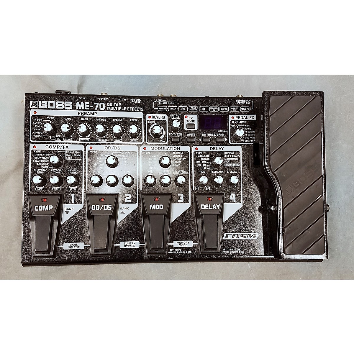 Used Boss ME70 Guitar Multi Effect Processor Guitar Center