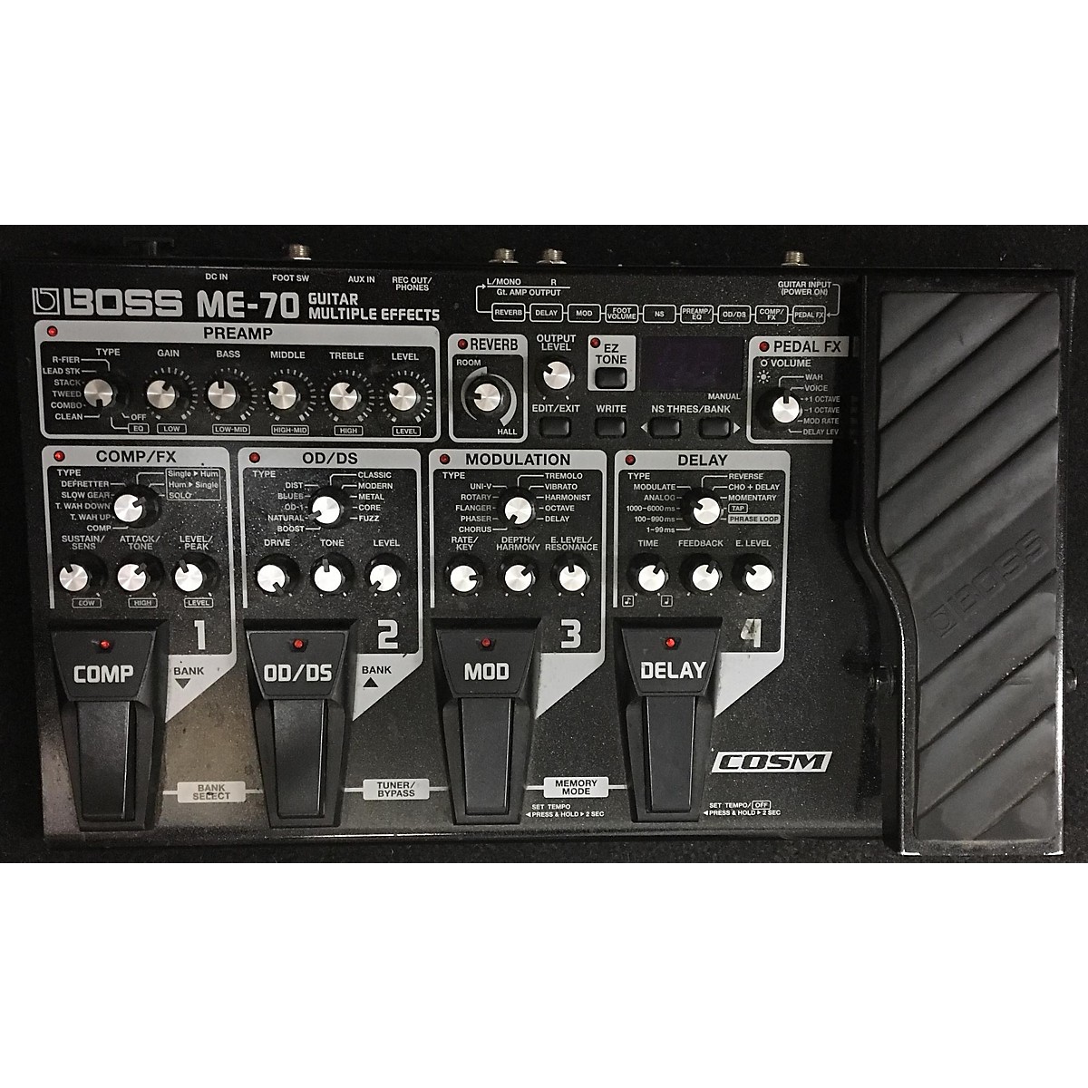 Used Boss ME70 Guitar Multi Effect Processor | Guitar Center