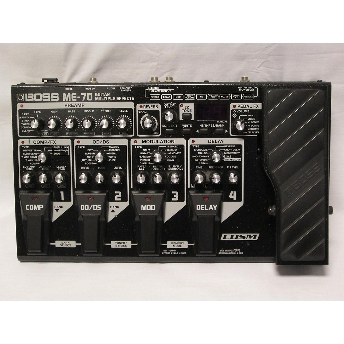 Used Boss ME70 Guitar Multi Effect Processor Guitar Center