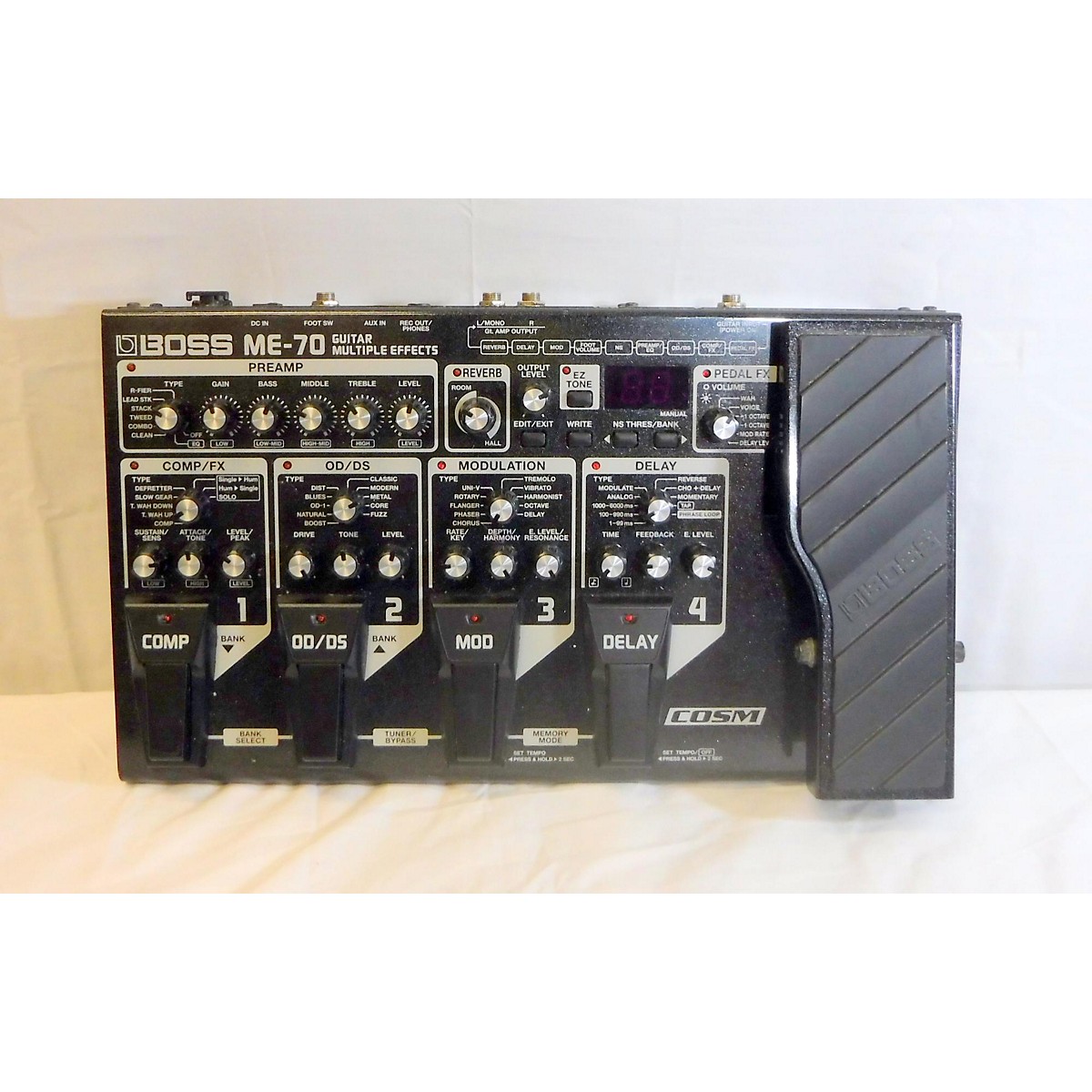 Used Boss ME70 Guitar Multi Effect Processor Guitar Center