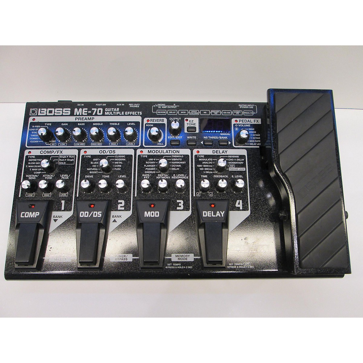 Used Boss ME70 Guitar Multi Effect Processor Guitar Center