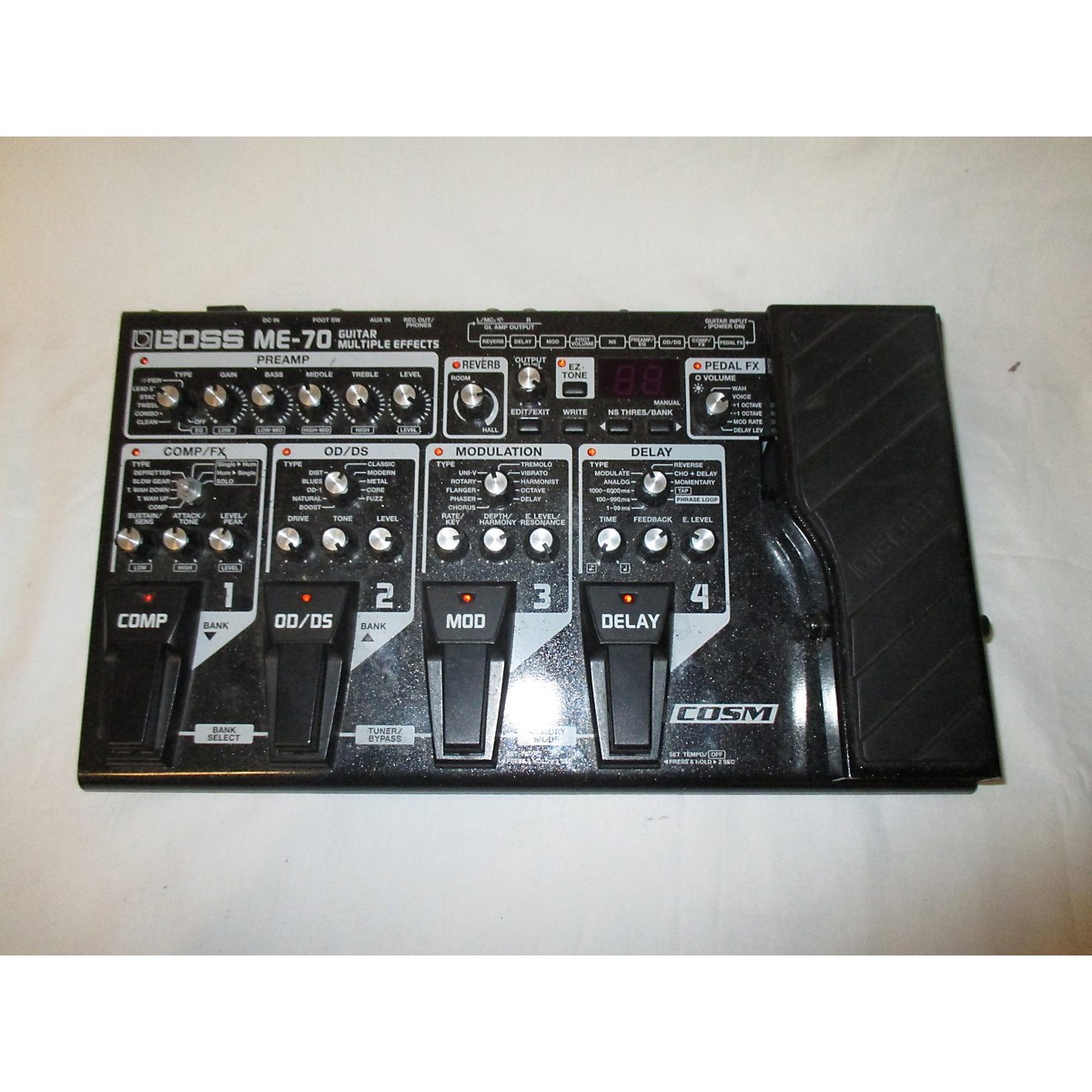 Used Boss ME70 Guitar Multi Effect Processor Guitar Center