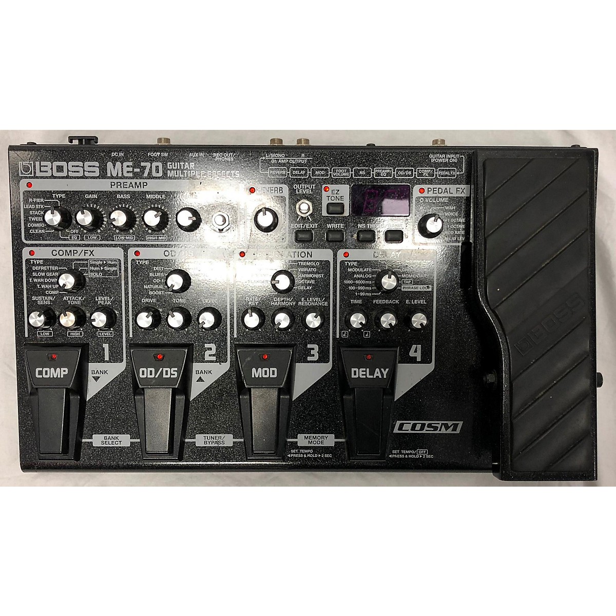 Used Boss ME70 Guitar Multi Effect Processor | Guitar Center