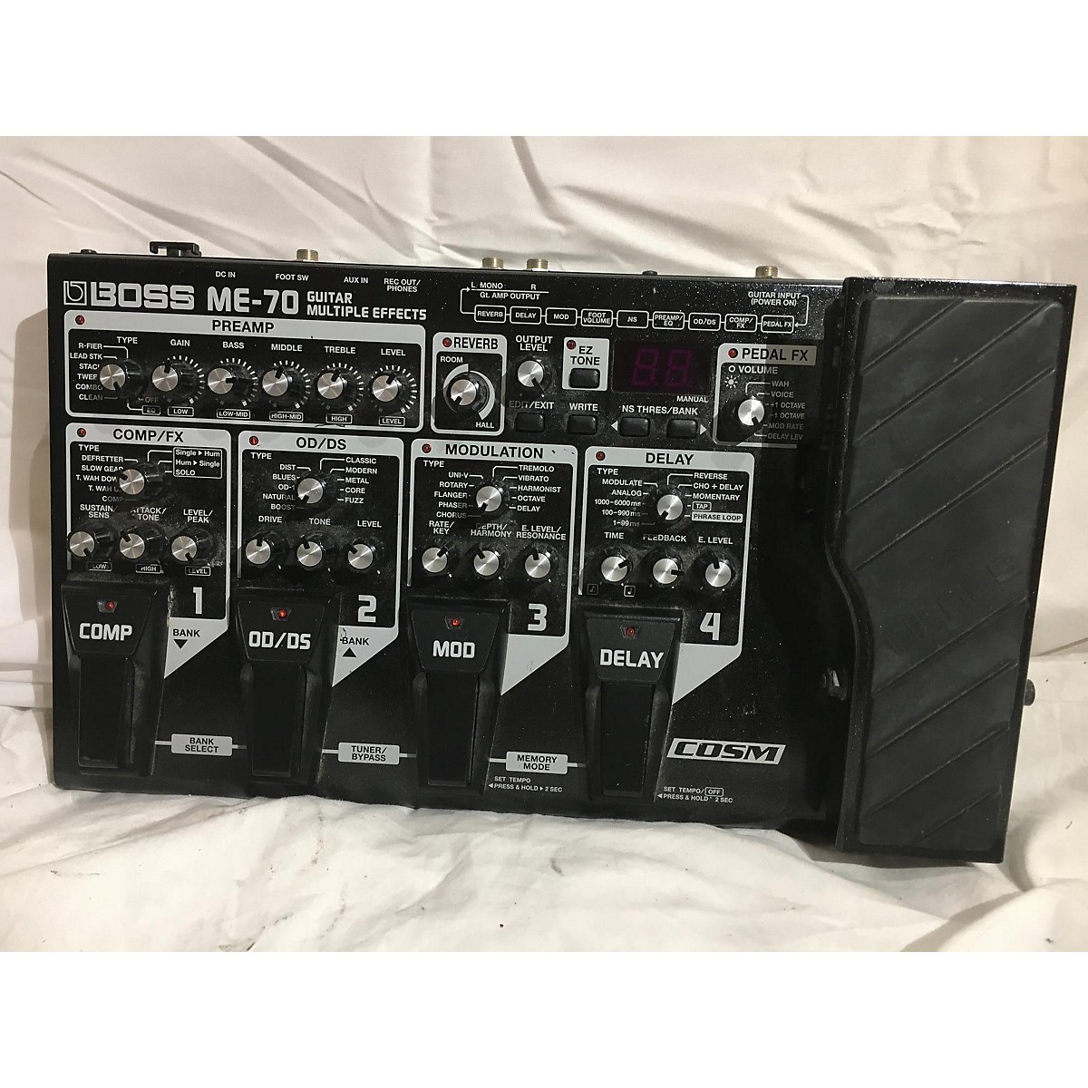 Used Boss ME70 Guitar Multi Effect Processor Guitar Center