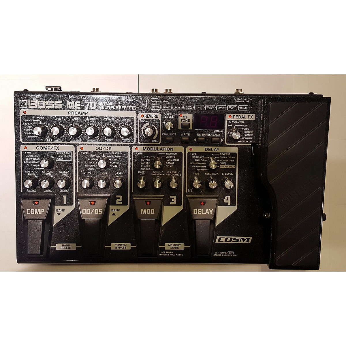 Used Boss ME70 Guitar Multi Effect Processor Guitar Center