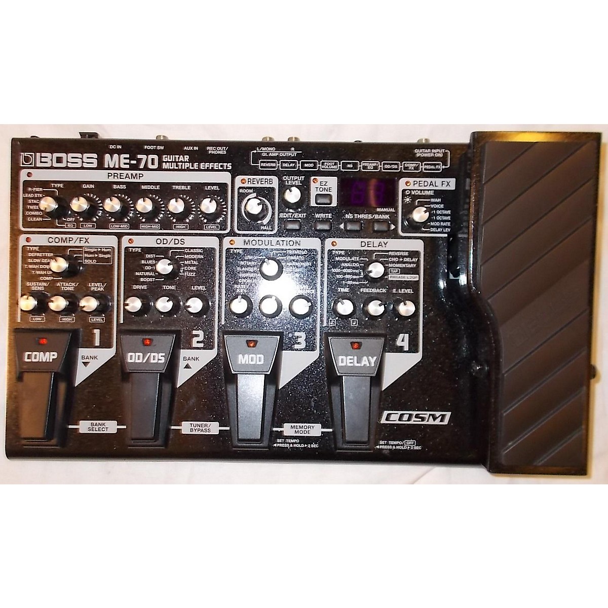 Used Boss ME70 Guitar Multi Effect Processor Guitar Center