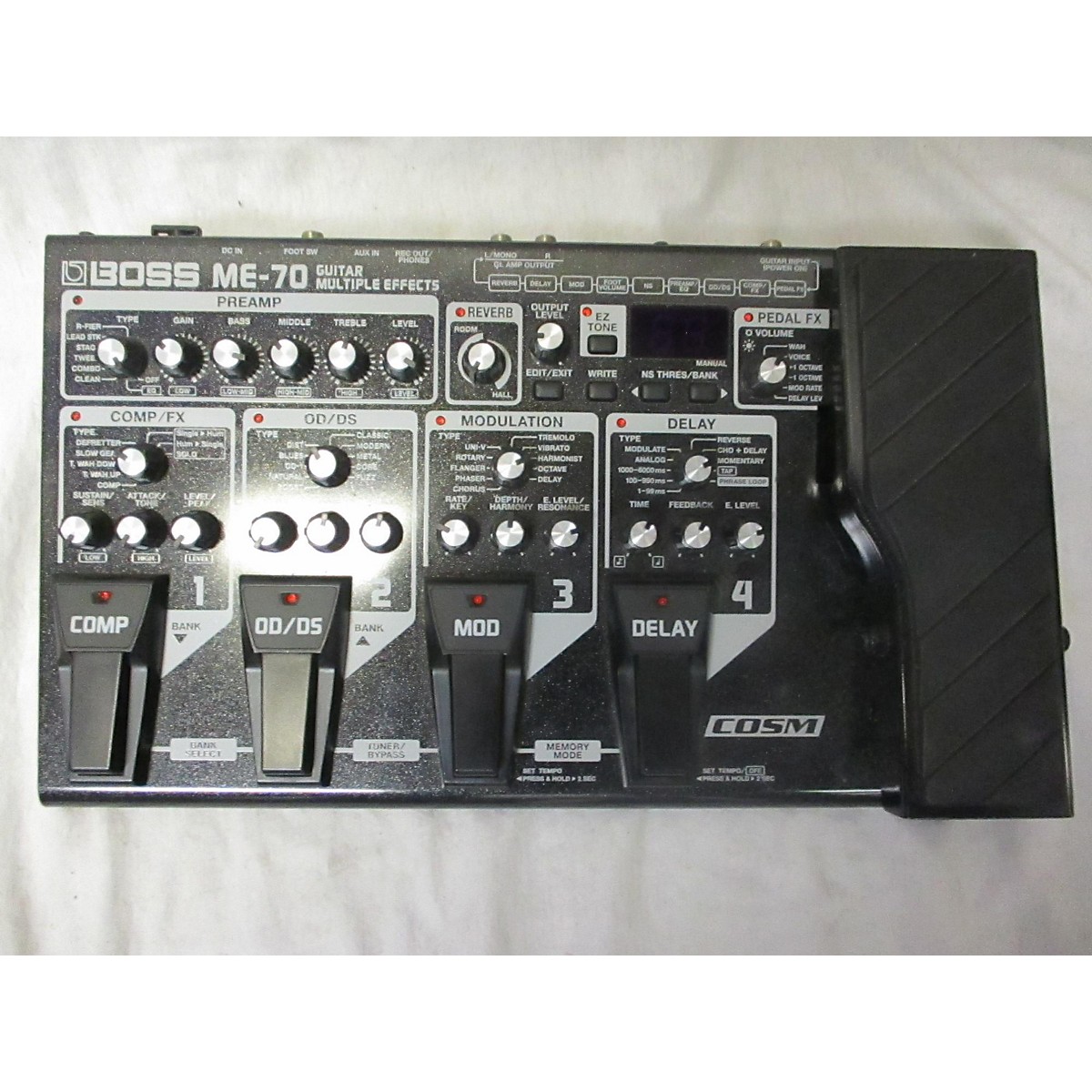 Used Boss ME70 Guitar Multi Effect Processor Guitar Center