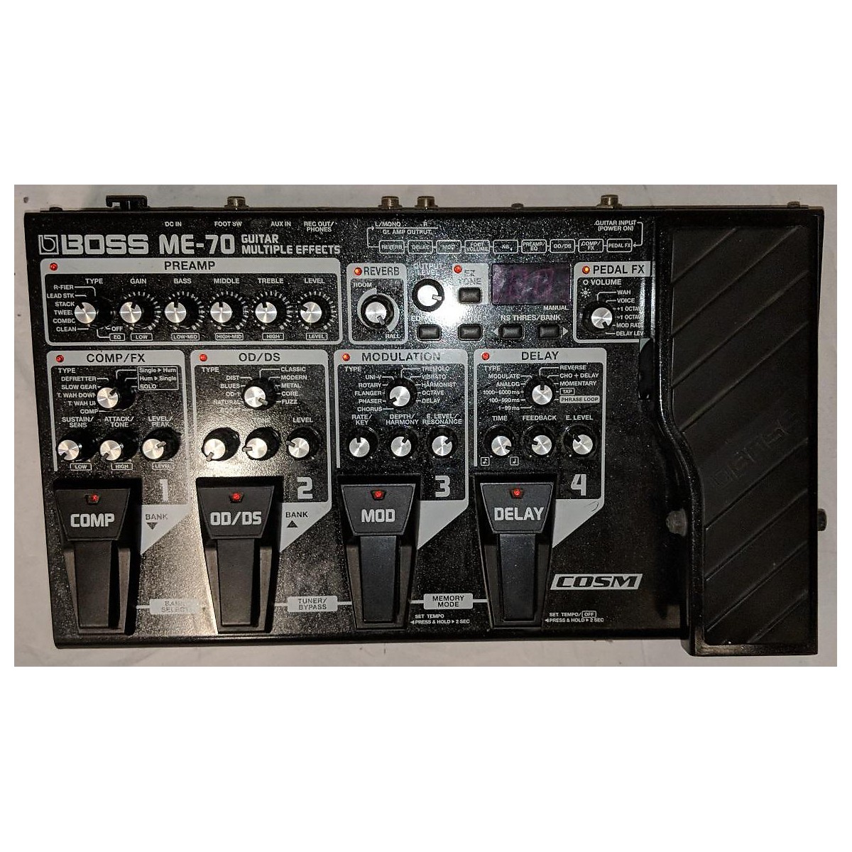 Used Boss ME70 Guitar Multi Effect Processor | Guitar Center