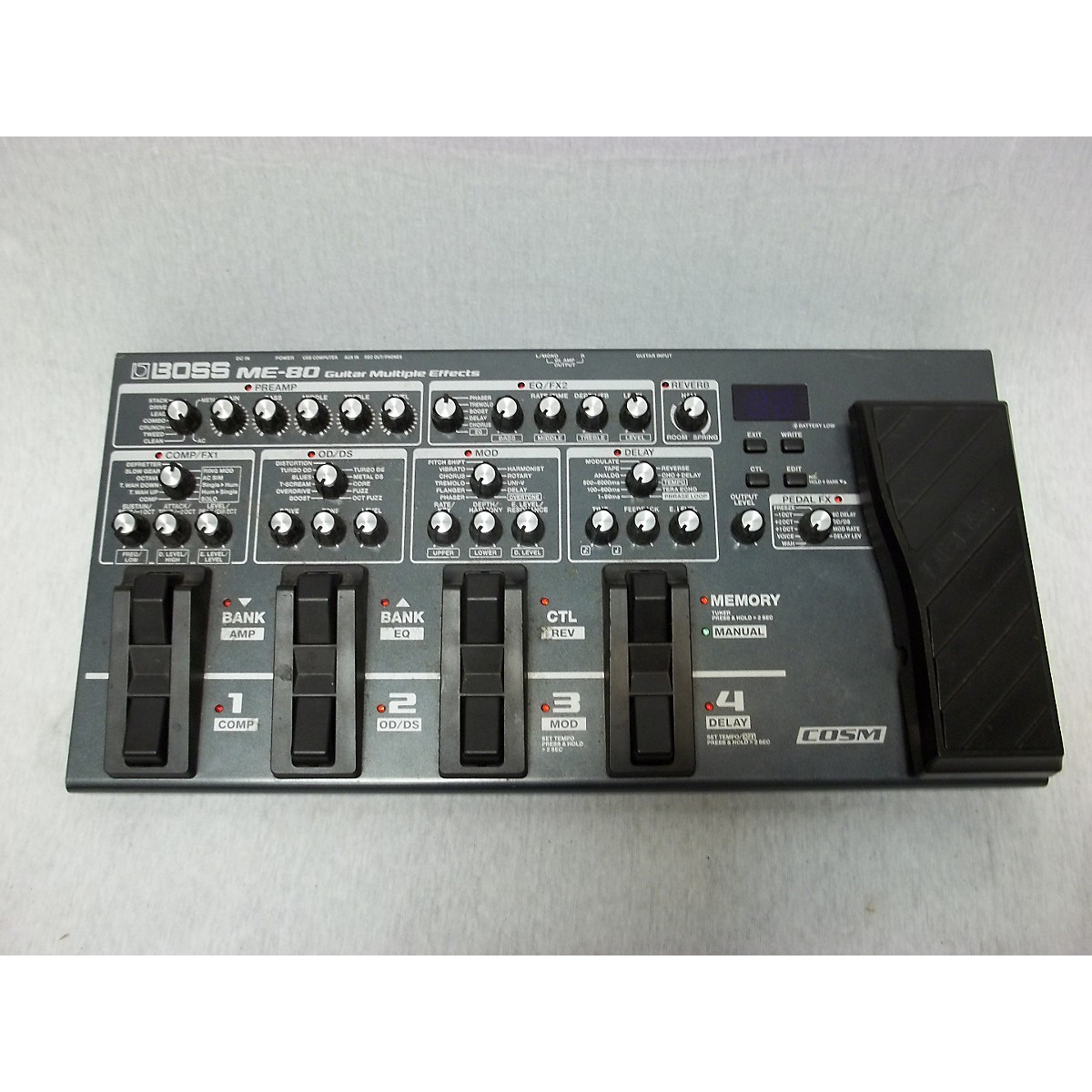 Used Boss ME80 Guitar Multi Effect Processor Guitar Center