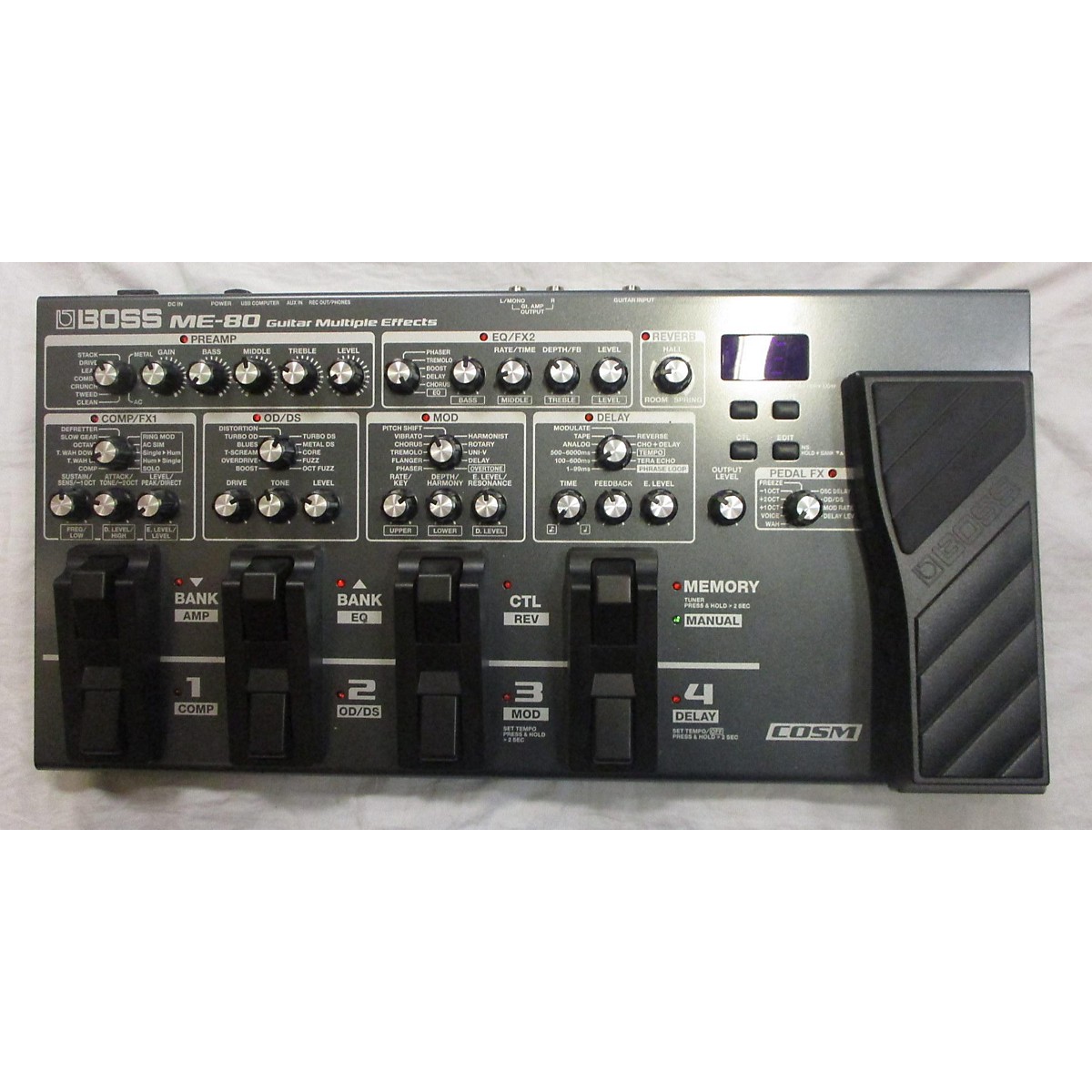 Used Boss ME80 Guitar Multi Effect Processor Guitar Center