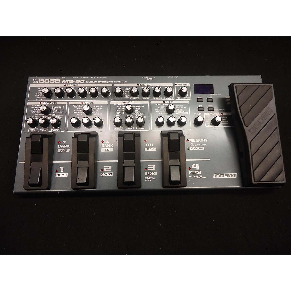 Used Boss ME80 Guitar Multi Effect Processor Guitar Center