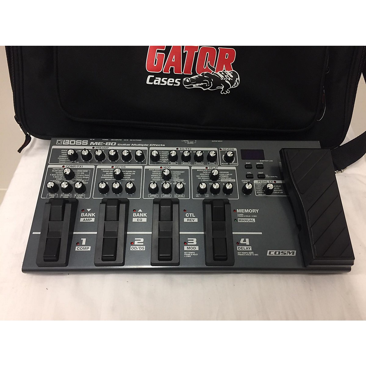 Used Boss ME80 Guitar Multi Effect Processor Guitar Center