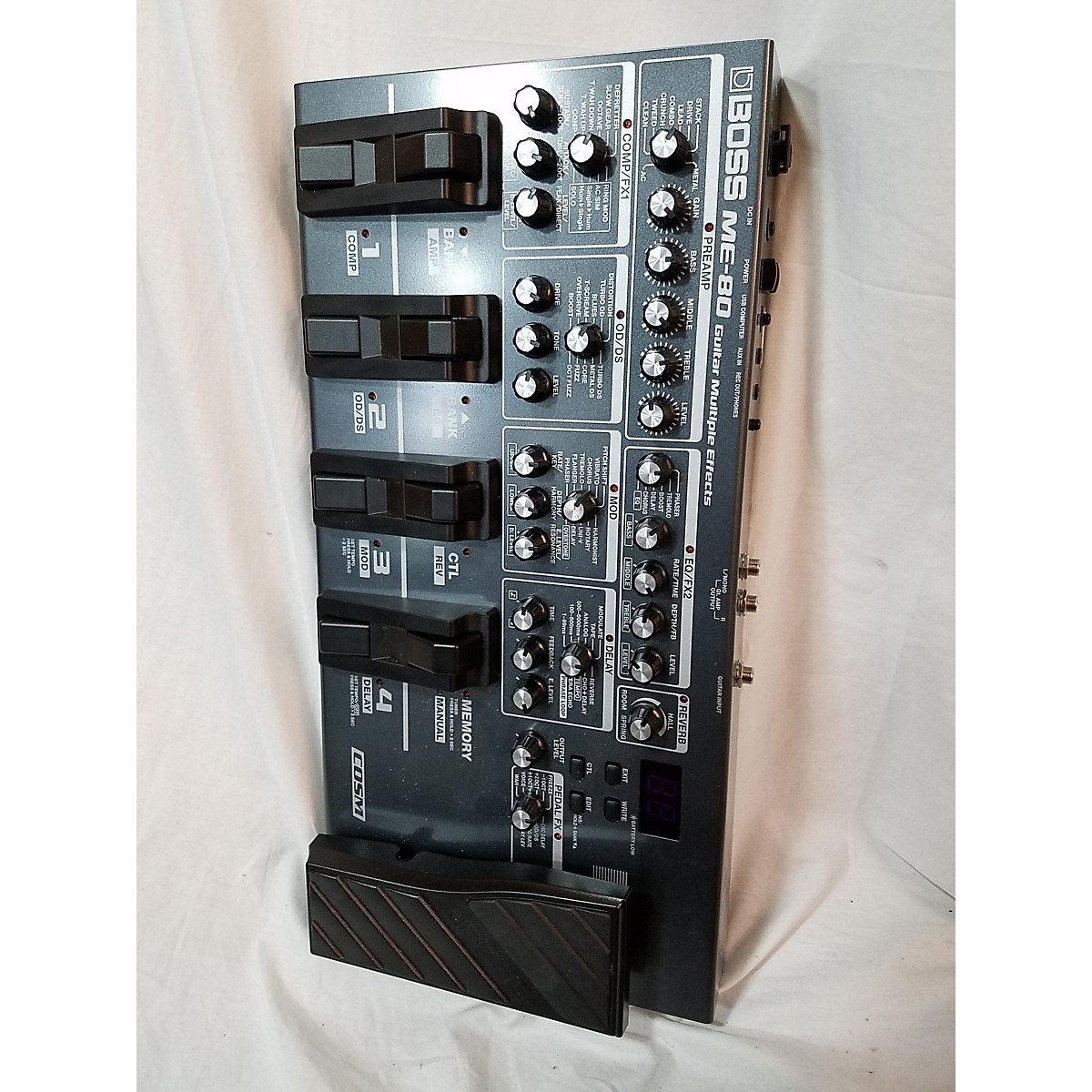 Used Boss ME80 Guitar Multi Effect Processor Guitar Center