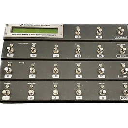 Used Fractal Audio MFC-101 Mark II Pedal Board