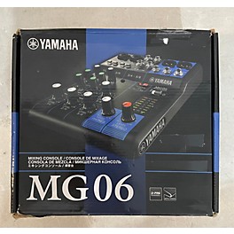 Used Yamaha MG06 Unpowered Mixer
