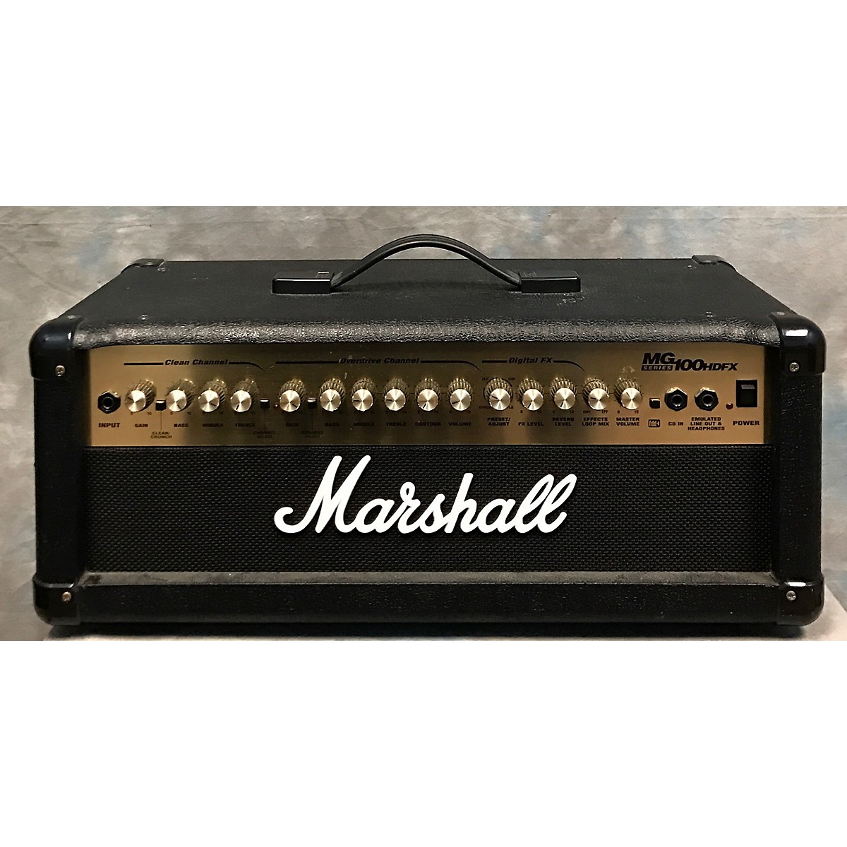 Used Marshall MG100HDFX 100W Solid State Guitar Amp Head | Guitar Center