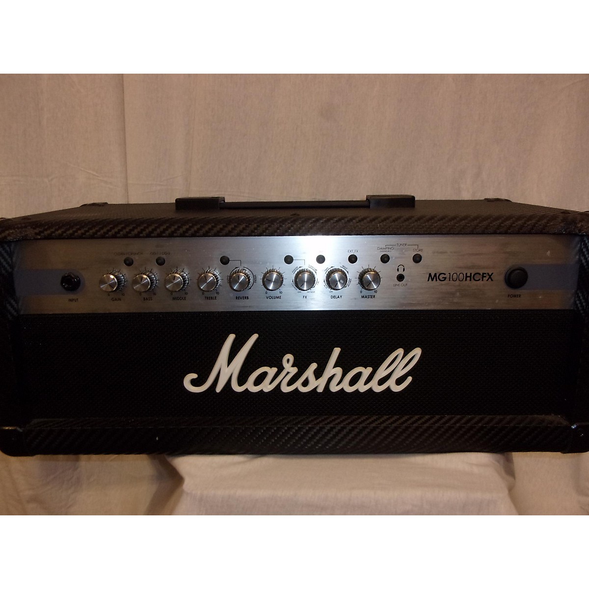 Used Marshall MG100HFX 100W Solid State Guitar Amp Head Guitar Center