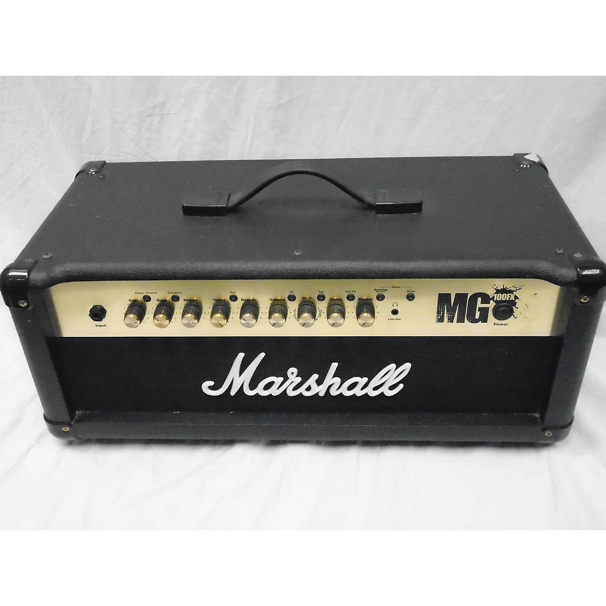 Used Marshall MG100HFX 100W Solid State Guitar Amp Head Guitar Center