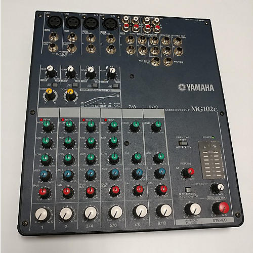 Used Yamaha MG102C Unpowered Mixer Guitar Center