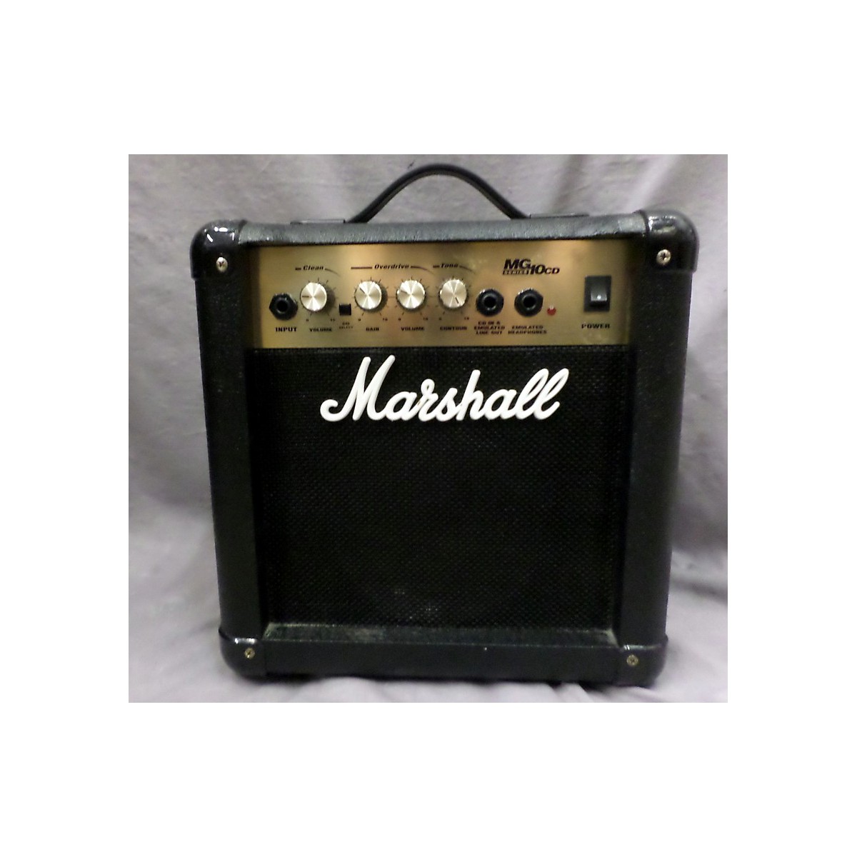 Used Marshall MG10CD 1X6.5 10W Guitar Combo Amp Guitar Center