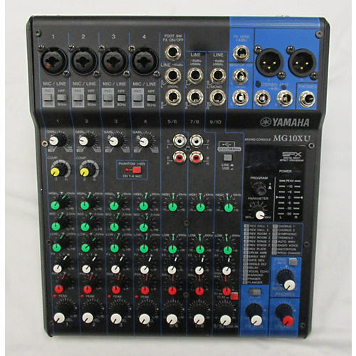 Used Yamaha MG10XU Digital Mixer | Guitar Center