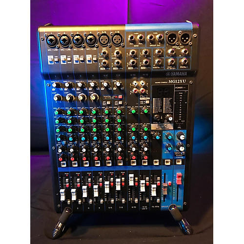 Used Yamaha MG12XU Powered Mixer Guitar Center