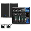 Yamaha MG12XUK Mixer with Turbosound Milan Speakers 10" Mains