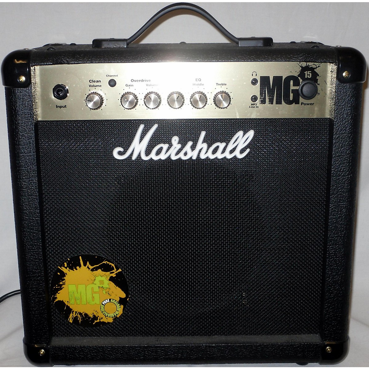 Used Marshall MG15 1X8 15W Guitar Combo Amp | Guitar Center