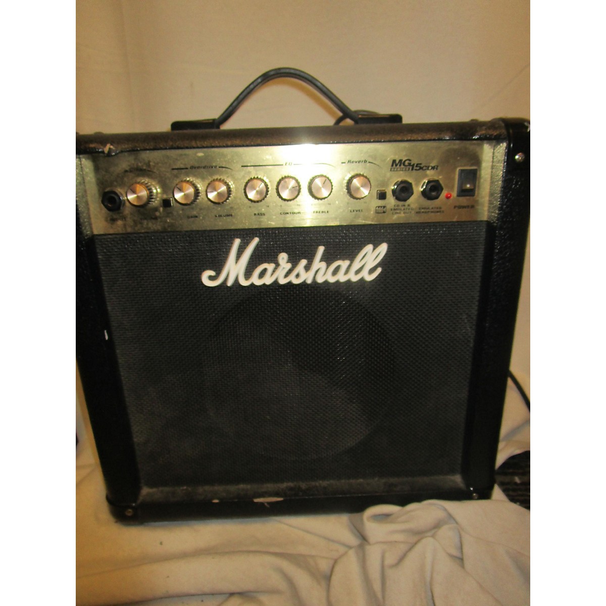 Used Marshall MG15CDR 15W 1X8 Guitar Combo Amp Guitar Center