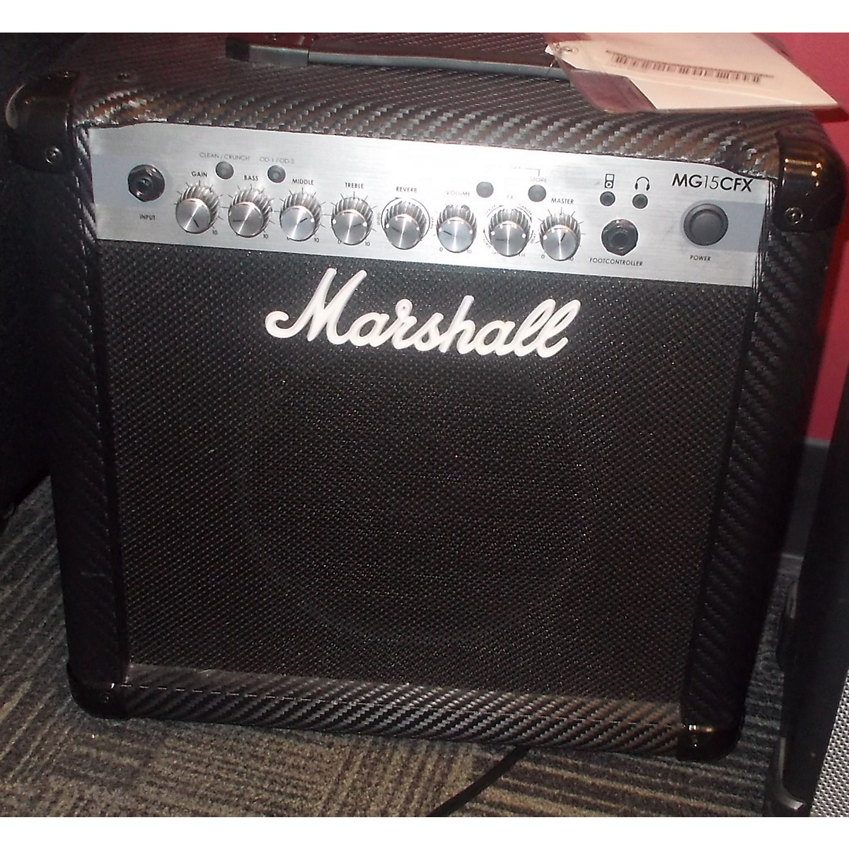 Схема marshall mg15cfx