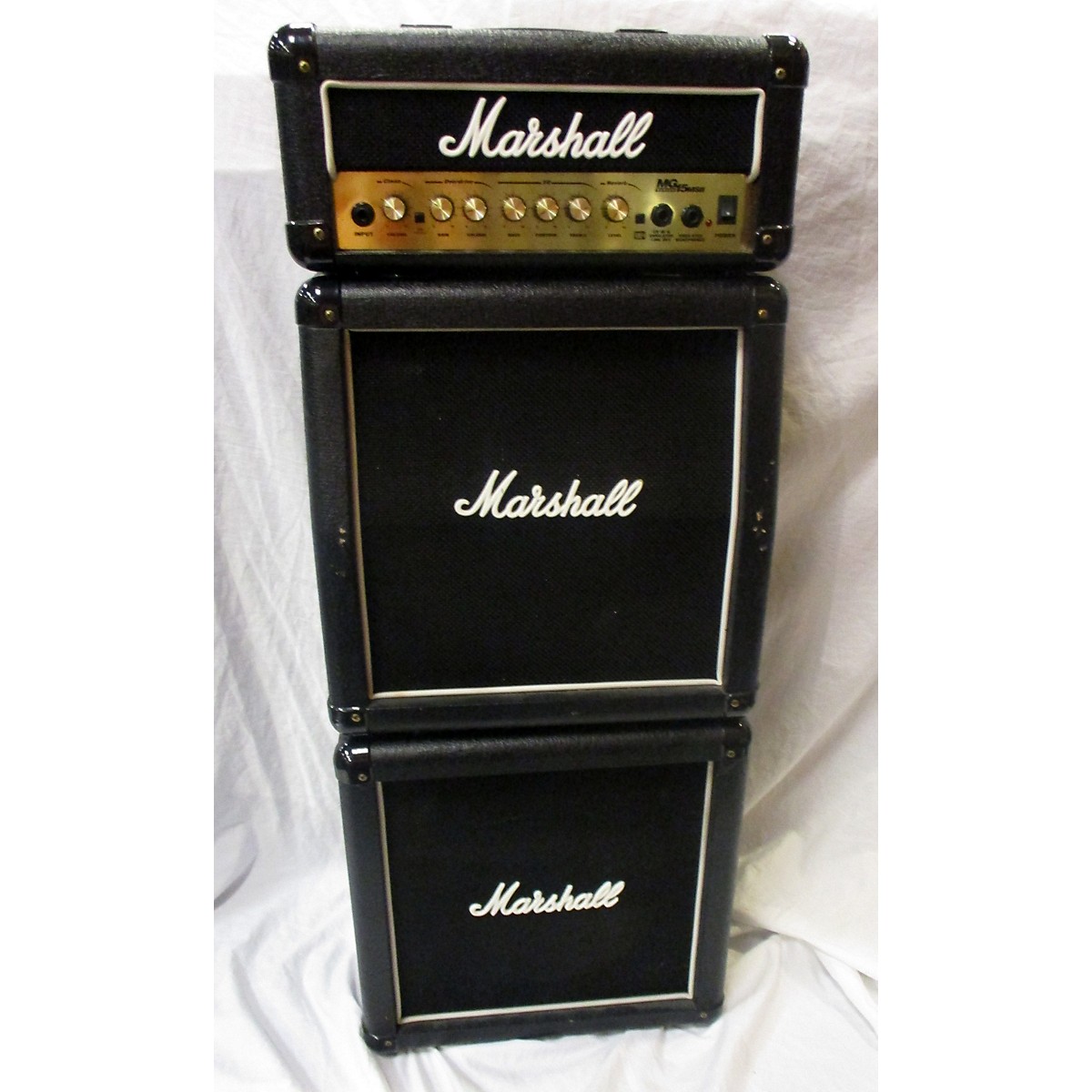 Used Marshall MG15MSII Micro Stack Guitar Stack Guitar Center