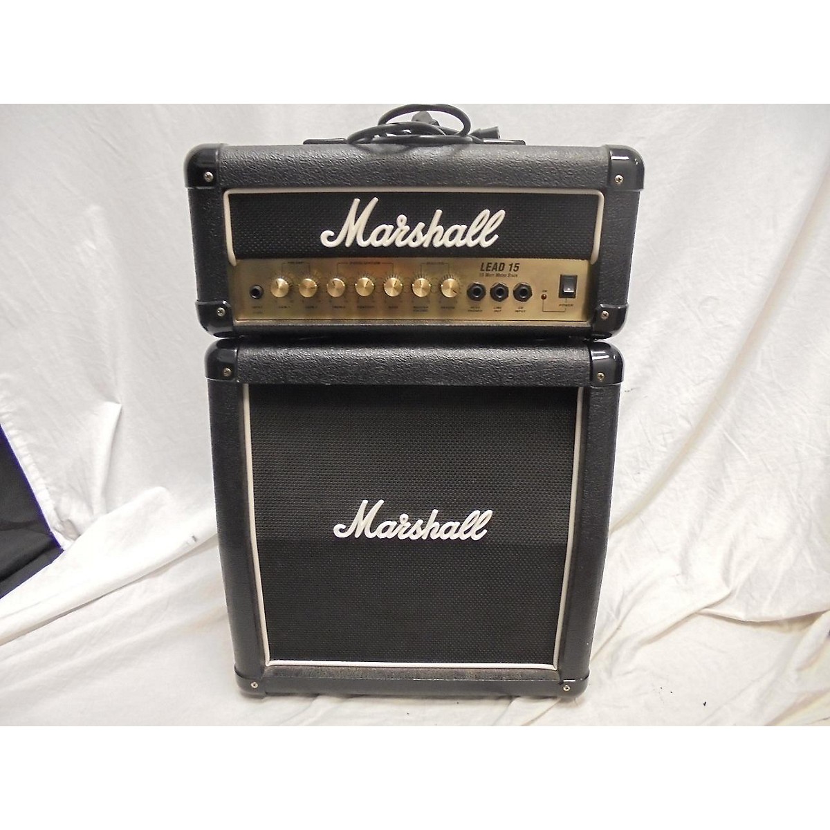 Used Marshall MG15MSII Micro Stack Guitar Stack Guitar Center