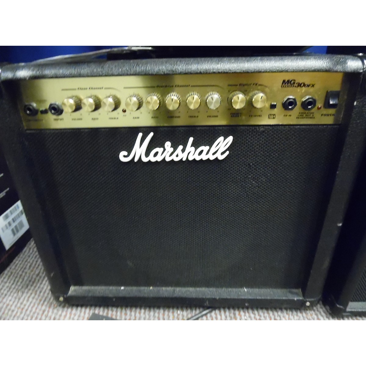 Used Marshall Mg30dfx 1x10 30w Guitar Combo Amp Guitar Center