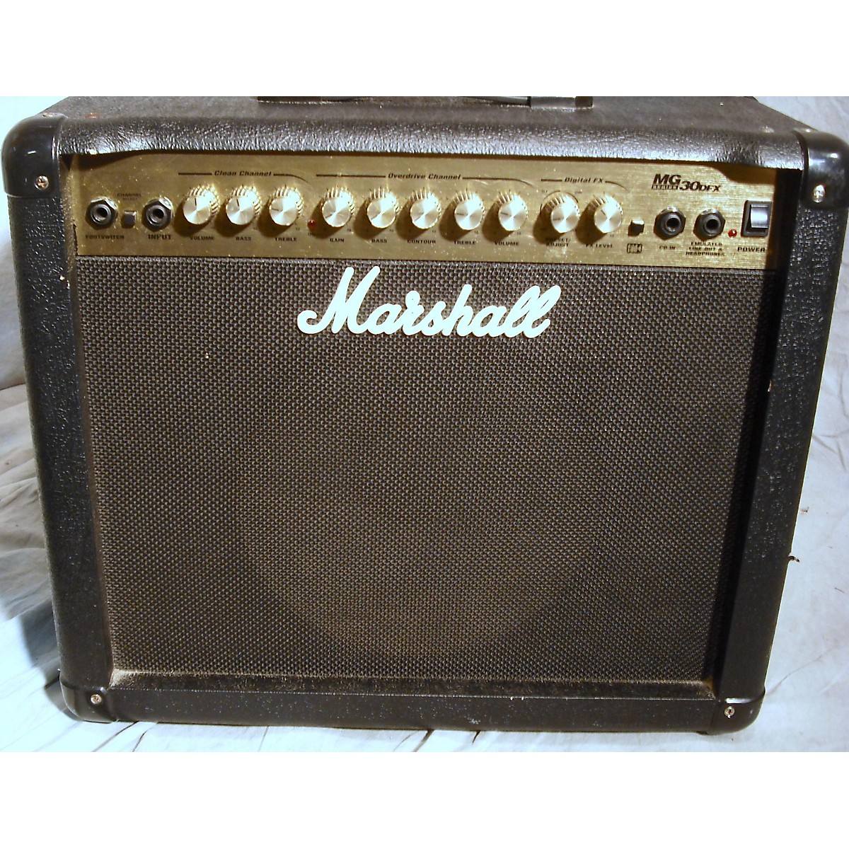 Used Marshall Mg30dfx 1x10 30w Guitar Combo Amp Guitar Center
