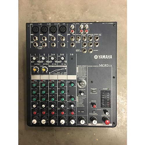 Yamaha mg82cx подключение к ноутбуку