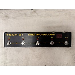 Used Tech 21 MIDI MONGOOSE MIDI Foot Controller