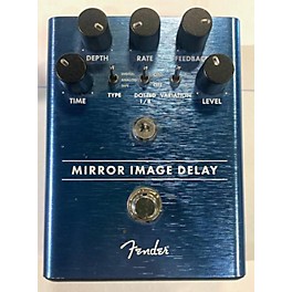 Used Fender MIRROR IMAGE DELAY Effect Pedal