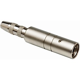 Hosa MIT129 XLR Male LO-Z to 1/4in TS Female HI-Z Microphone Input Impedance Transformer