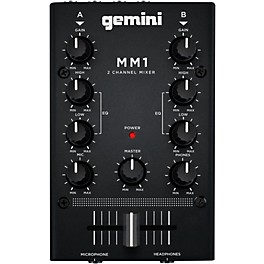 Open Box Gemini MM1 2 Channel Audio Mixer