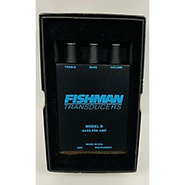 Used Fishman MODEL B BASS PREAMP Bass Effect Pedal