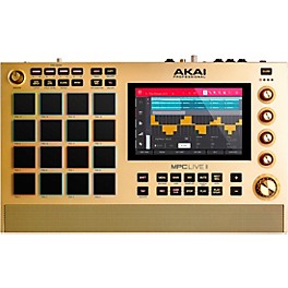 Open Box Akai Professional MPC Live II Controller Gold