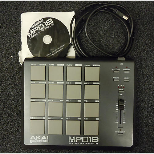 Used Akai Professional MPD18 MIDI Controller | Guitar Center