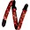 Levy's MPJR 1 1/2 inch Wide Kids Guitar Strap Black, Red and White