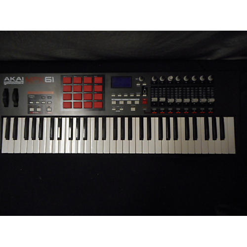 Used akai professional mpk61 61 key midi controller guitar center