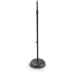 MS235 Round Base Microphone Stand - Black