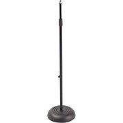 MS235 Round Base Microphone Stand Black