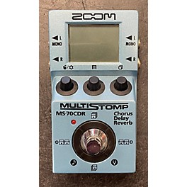 Used Zoom MS70CDR Multistomp Multi Effects Processor