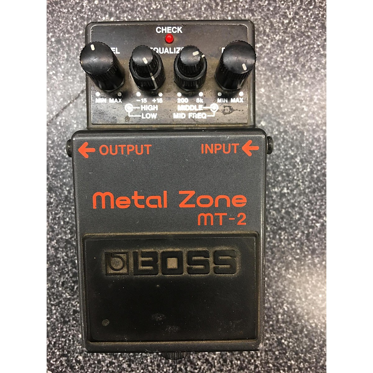 Used Boss MT2 Metal Zone Distortion Effect Pedal Guitar Center